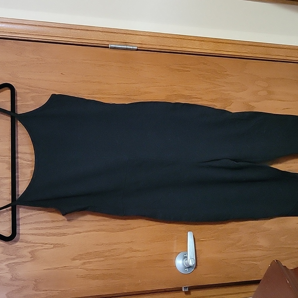 Torrid Black Strappy Catsuit Unitard Onesie Size 1